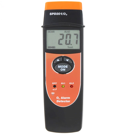 เครื่องวัดก๊าซ Oxygen Gas Detector รุ่น SPD201/O2x - Image 3