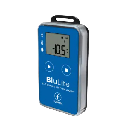 เครื่องบันทึกอุณหภูมิ-ความชื้น แบบบลูทูธ BluLite Bluetooth Logger รุ่น Blulite